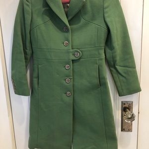 JCrew doublecloth lady coat size 0p